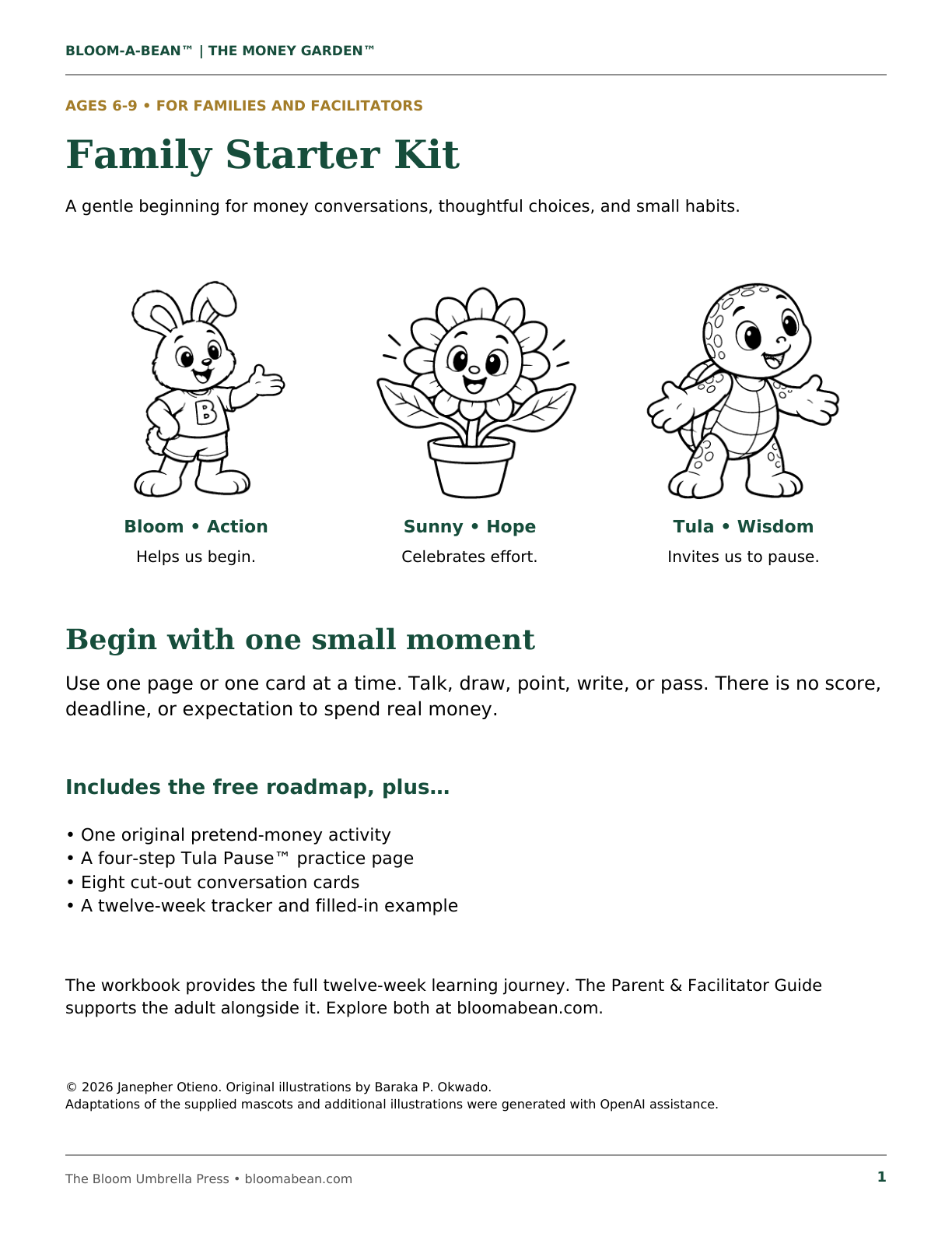 The Money Garden™ Family Starter Kit cover